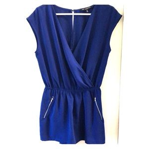 Royal Blue Romper